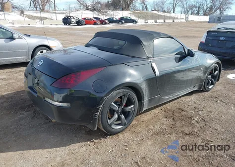 2007 Nissan 350Z Touring из США, поврежденный, VIN JN1BZ36A37M654318